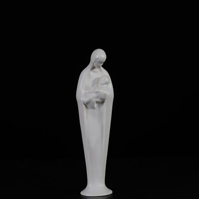 Luxembourg Villeroy & Boch statue of Madonna n ° 65 year 50