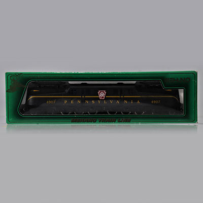Mehano Locomotive / Reference: M9655 First PRR Green One Stripe #4907 / Type: M9655 First PRR Green One Stripe #4907
