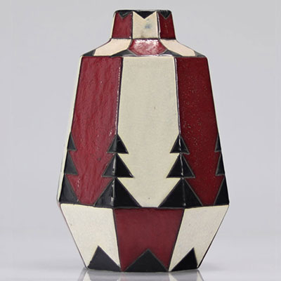 Charles Catteau Kéramis Art Deco vase