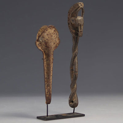 Baoulé hammer and bell