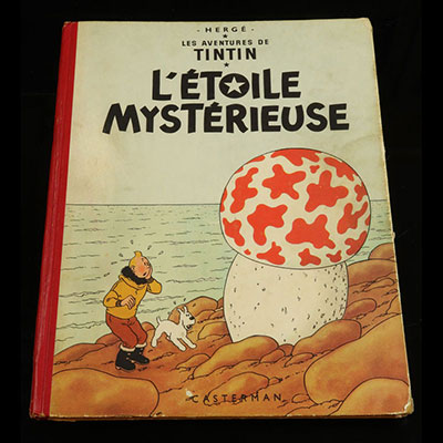 BD - Tintin The Mysterious Star 1954