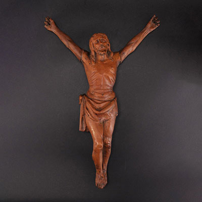 Christ en bois sculpté 18ème 