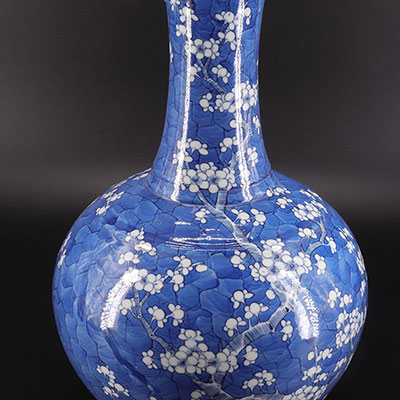 CHINA -  porcelain vase - plum tree scenery