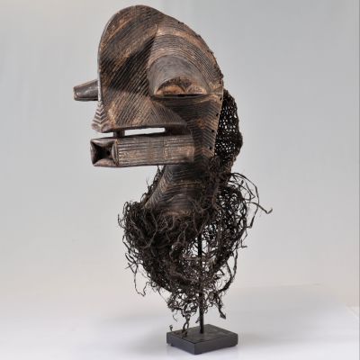 Mask, Songye kifwebe cubist sculpture
