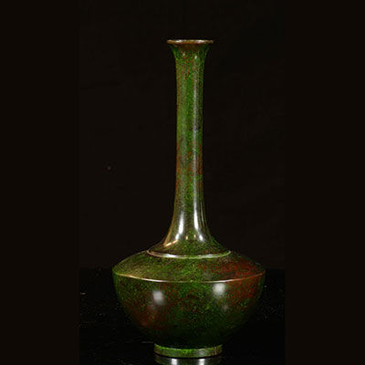 Japon - Vase en bronze -  19ème