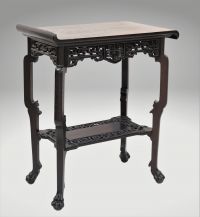 Qing Period Chinese Work Wooden Table