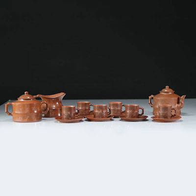 Chinese tea service (15 pieces) early 20th century