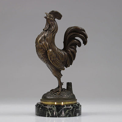 Coq en bronze