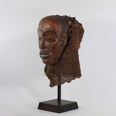 Tchokwé mask DRC Belgian collection - Michel Boulanger