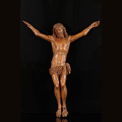 Christ en bois sculpté 17ème