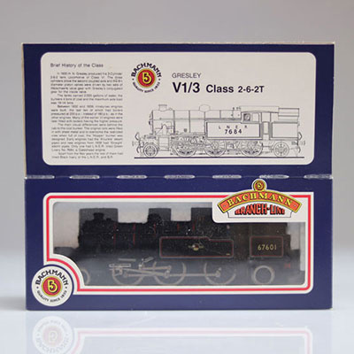 Locomotive Bachmann / Référence: 31 601 / 67601 / Type: V1/3 Class 2_6_2T
