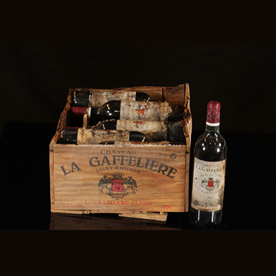 Vin - 12 bouteilles 75 cl Rouge Saint-Emilion Château La Gaffelière  1994