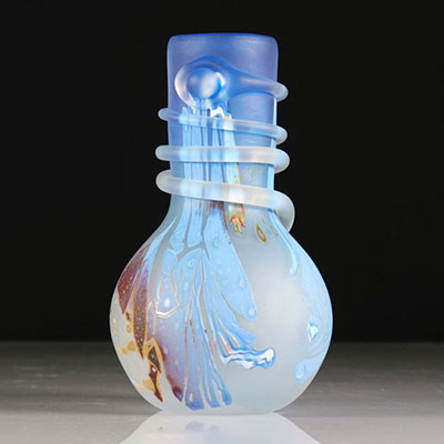 Blue Leloup vase