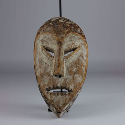 Africa 20th century wooden Léga mask