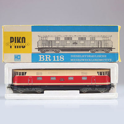 Locomotive Piko / Référence: 199/20 ? / Type: Dieselhydraulische lokomotive BR118 (118 117-1)