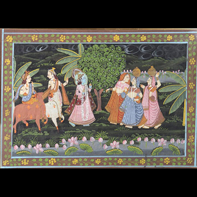 Inde ancienne peinture
