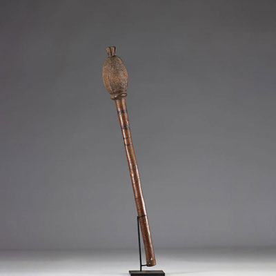 Tchokwé club - coll. private Belgian - early 20th century - DRC - Africa