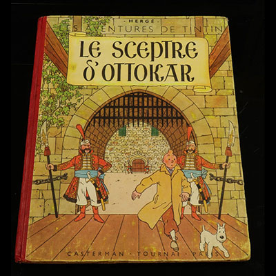 BD - Tintin Le sceptre d'ottokar 1947