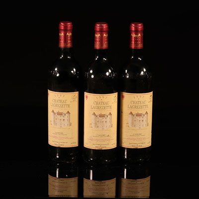 Wine - 20 bottles 75 cl Red Cahors Lagrézette 1997 A-Dominique Perrin