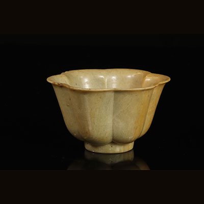 China - Qing period stone bowl