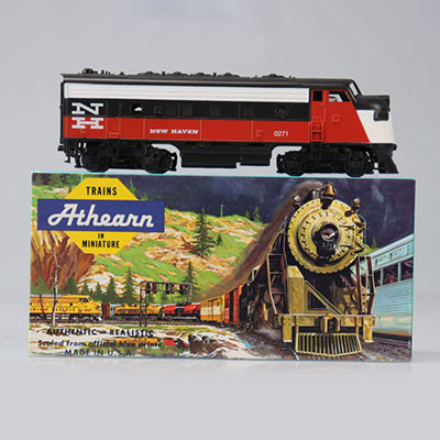 Athearn locomotive / Reference: 3221 / Type: F7A Supergeated RTR #0721