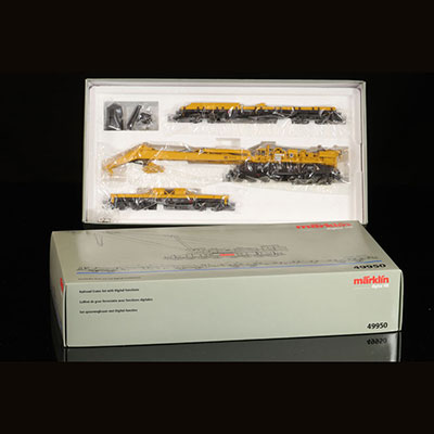 Train - Modèle réduit - Marklin HO 49950 - Coffret de grue ferroviaire avec fonctions digitales