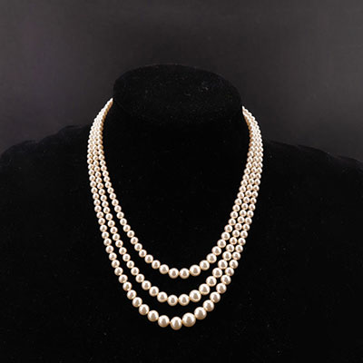 Collier en perles 1920-1930