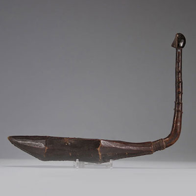 Boa court harp - Zande - Belgian private collection - Dem.Rep.Congo