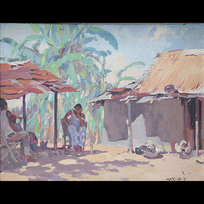 Guilherme d'Oliveira Marques oil seen from the Congo