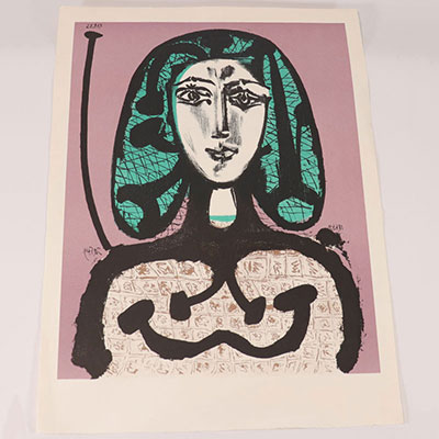 Pablo Picasso (1881-1973) – Femme à la résille