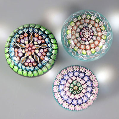 Paperweight Set of 3 Perthshire