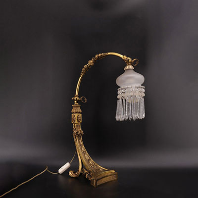 拿破仑三世大型铰接式古铜台灯