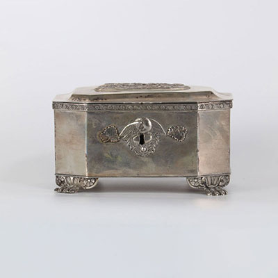 Small box with relief decoration