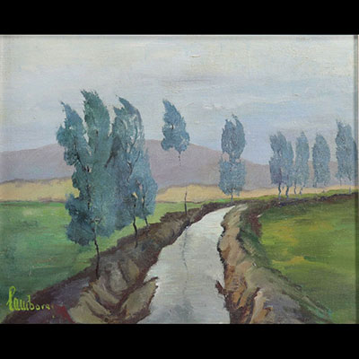 Jean-Pierre LAMBORAY (1882-1962) huile sur toile 