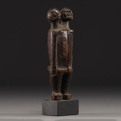 Lobi double-headed statuette - Burkina Faso