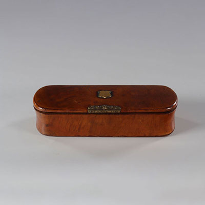 19th century wooden snuffbox