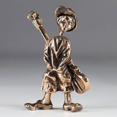 Yves LOHE sculpture bronze 