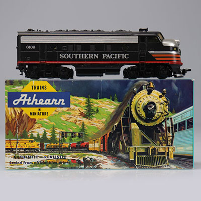 Athearn locomotive / Reference: 3241 / Type: F7A Super Power Sp Black Widow