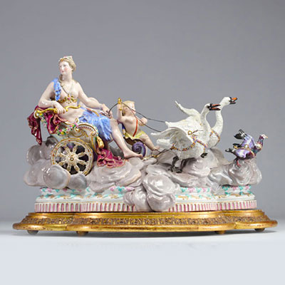 Meissen, large porcelain group depicting 