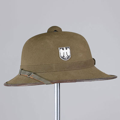 German colonial helmet Africa korps WWII
