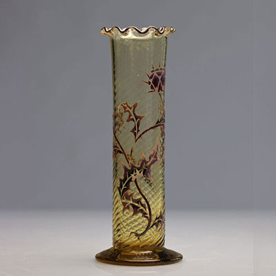 Vase cristallerie de vallerysthal 