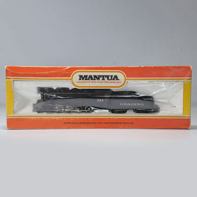 Locomotive Mantua / Référence: 314 04 / Type: USRA ALCO 0-8-0 #314