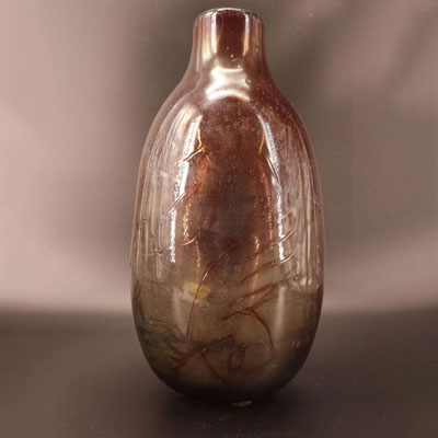 Vase de Andries Dirck Copier pour Royal Leerdman Unica décor de fond marin