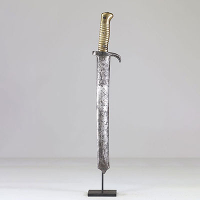 Chassepot bayonet transformed into a dagger/combat knife