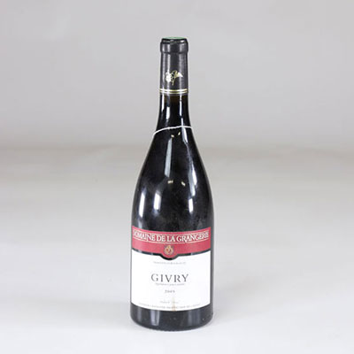 1 bottle - 75 cl red wine - Givry - domaine de la Grangerie - 2009