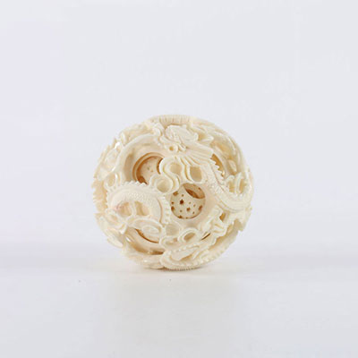 China carved canton ball