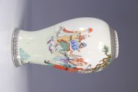 Vase d’époque république à décor de personnages (col recoupé)