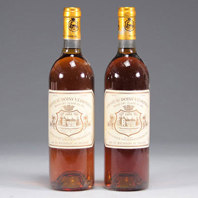 Bottles (2) of Château Doisy Védrines 1989