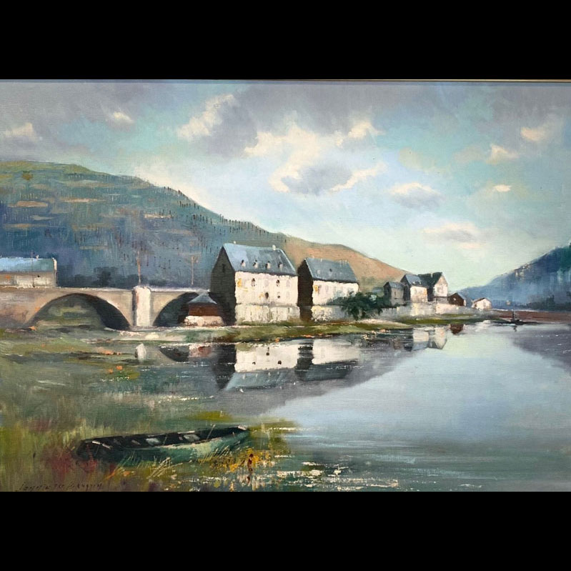Luxembourg oil on canvas 