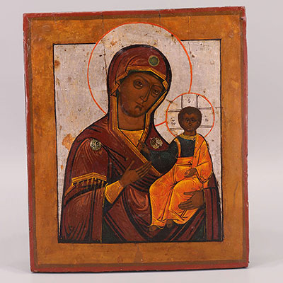 Russia - Russian icon painted on wood